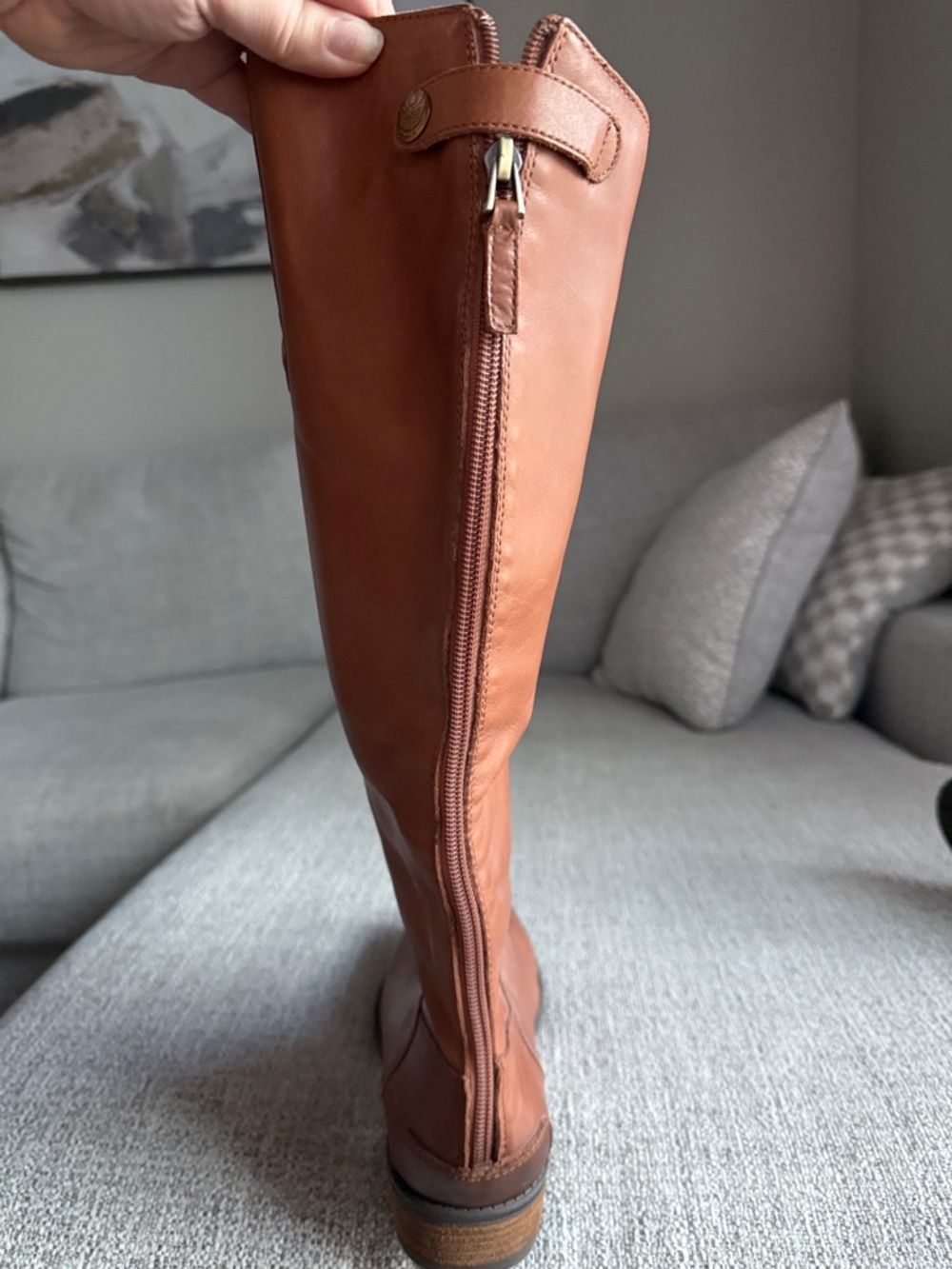 Sam Edelman Riding Boots in Brown - Picture 4 of 4